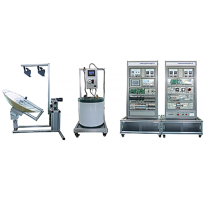 太陽能轉(zhuǎn)換系統(tǒng)實(shí)驗(yàn)裝置(圖1) 太陽能變換系統(tǒng)實(shí)驗(yàn)裝置,氣液式翅片管換熱器實(shí)驗(yàn)臺(tái)